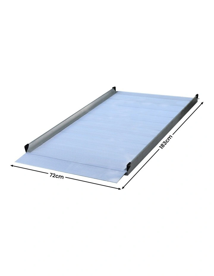 Kartrite 6ft Portable Aluminium Mobility Threshold Access Wheelchair Ramp image 3