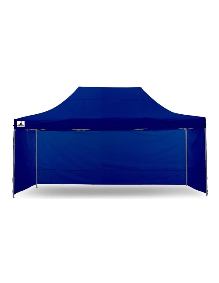 Gazebo Tent Marquee 3x4.5m PopUp Outdoor Wallaroo Blue image 1
