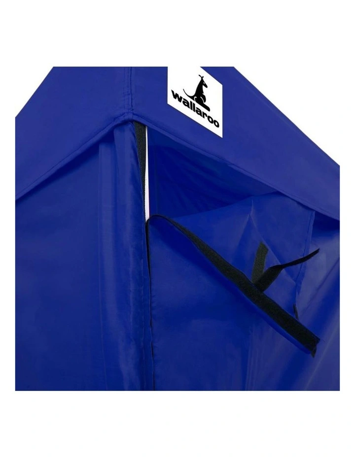 Gazebo Tent Marquee 3x4.5m PopUp Outdoor Wallaroo Blue image 7