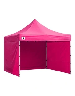 Wallaroo 3x3 PopUp Pink Gazebo Marquee Outdoor Tent