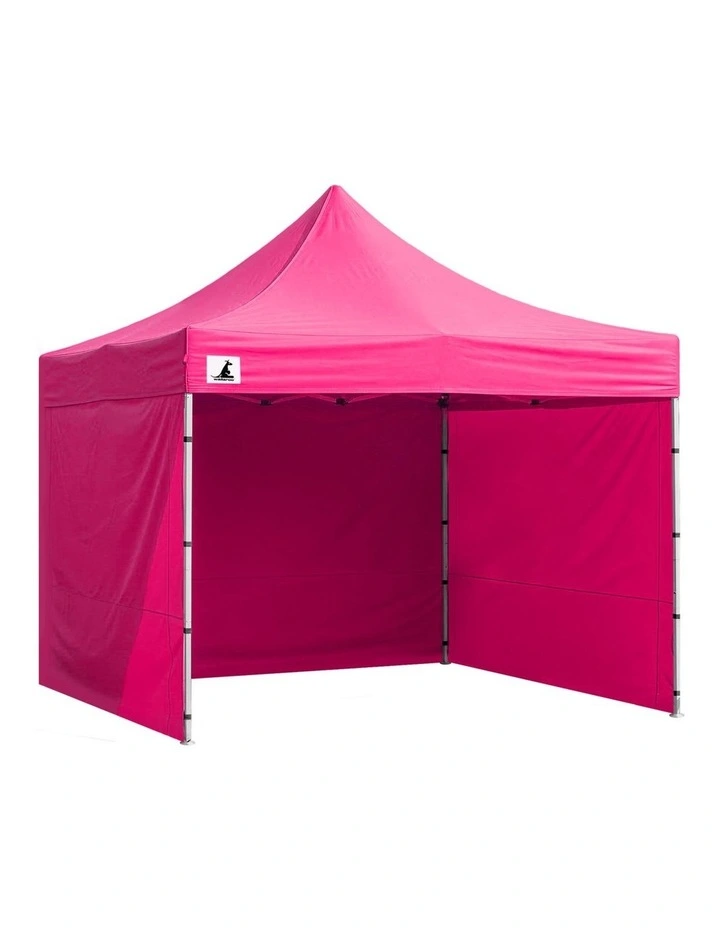 Wallaroo 3x3 PopUp Pink Gazebo Marquee Outdoor Tent image 1