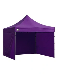Wallaroo 3x3 PopUp Purple Gazebo Marquee Outdoor Tent