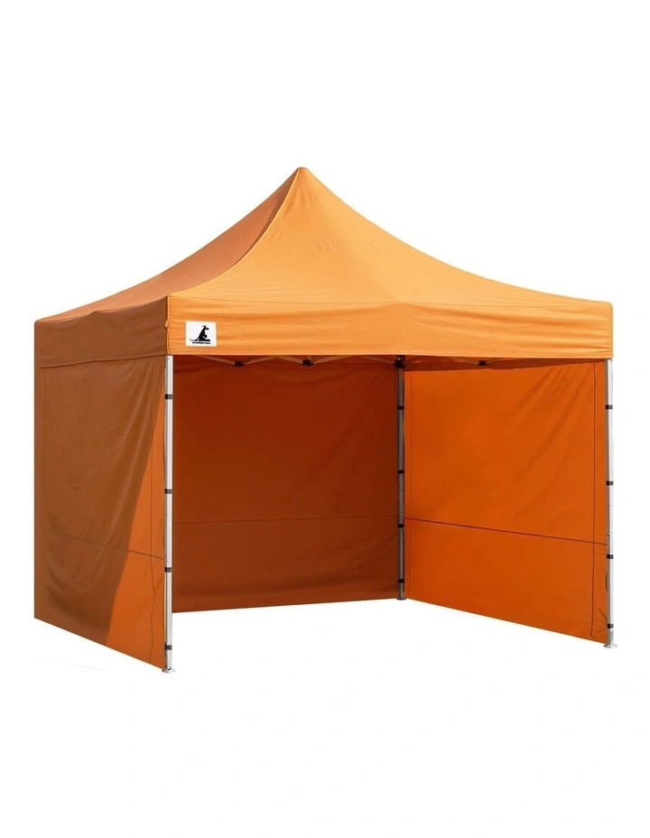 Wallaroo 3x3 PopUp Orange Gazebo Marquee Outdoor Tent image 1