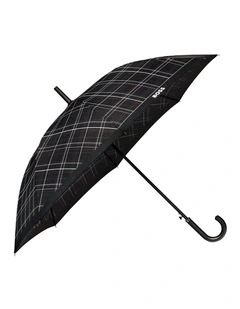 Boss Golf Umbrella Checkered Black