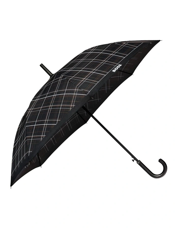Boss Golf Umbrella Checkered Black image 1