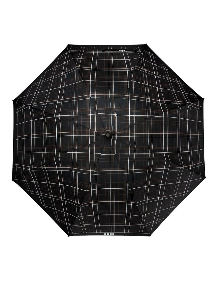 Boss Golf Umbrella Checkered Black image 4