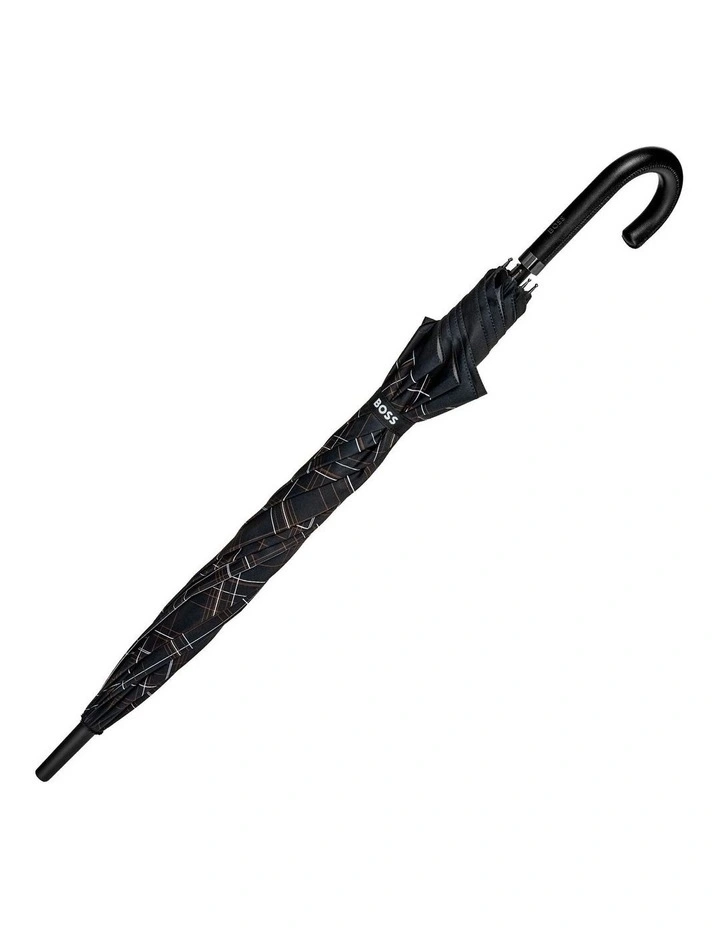 Boss Golf Umbrella Checkered Black image 5