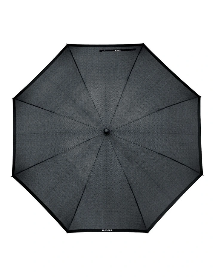 Boss Golf Umbrella Chevron Dark Grey image 4