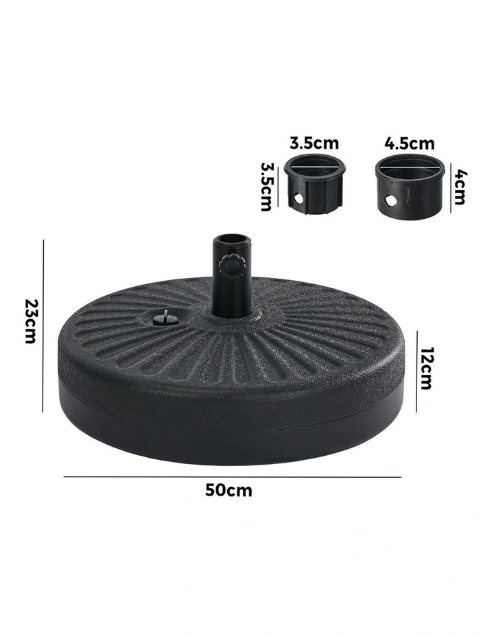 Livsip Outdoor Umbrella Base Garden Patio Water Pod 22KG Weight Capacities image 3