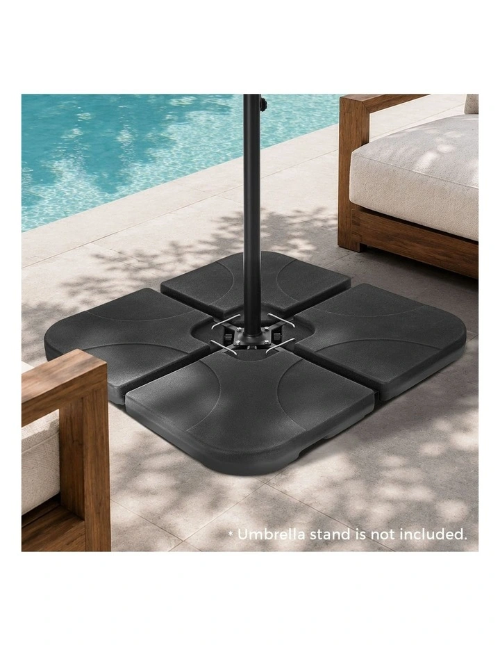 Livsip Outdoor Umbrella Base Garden Patio Water Pod 60KG Weight Capacities image 5