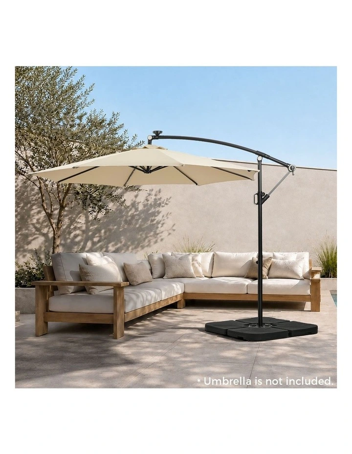 Livsip Outdoor Umbrella Base Garden Patio Water Pod 60KG Weight Capacities image 7