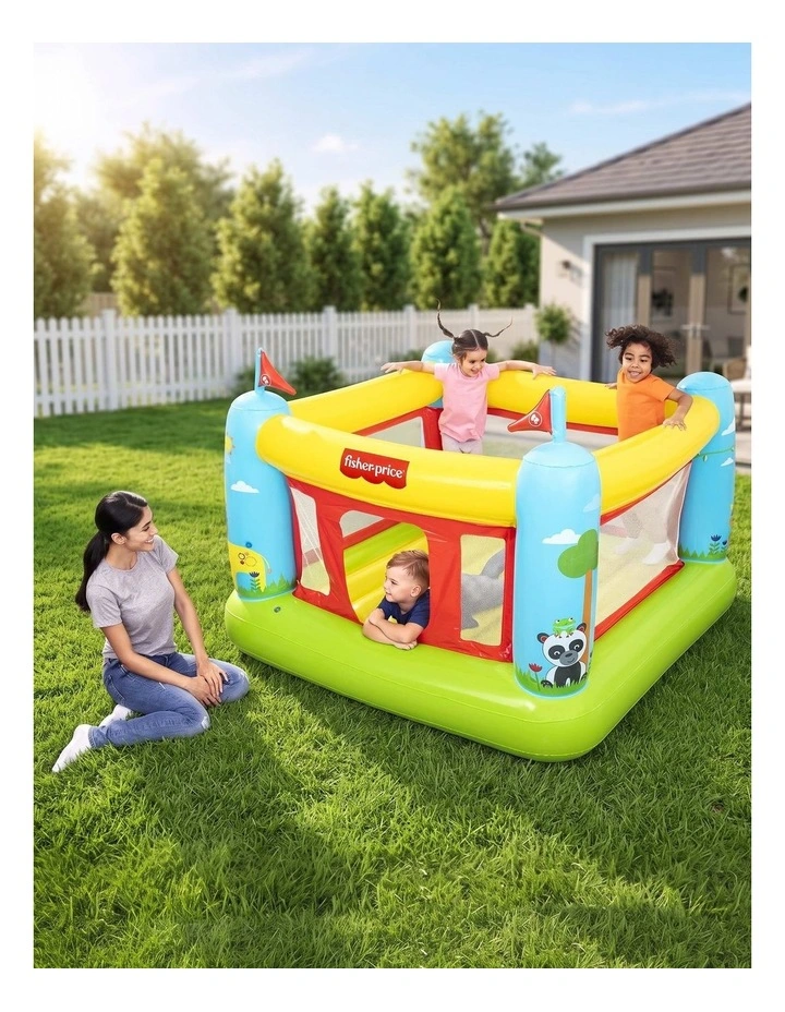 Bestway Kids Inflatable Jumping Castle Trampoline House 173cmx175cmx135cm image 6