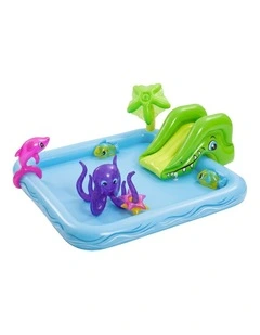 Bestway Kids Pool 239x206x86cm Inflatable Above Ground Play Pools 308L