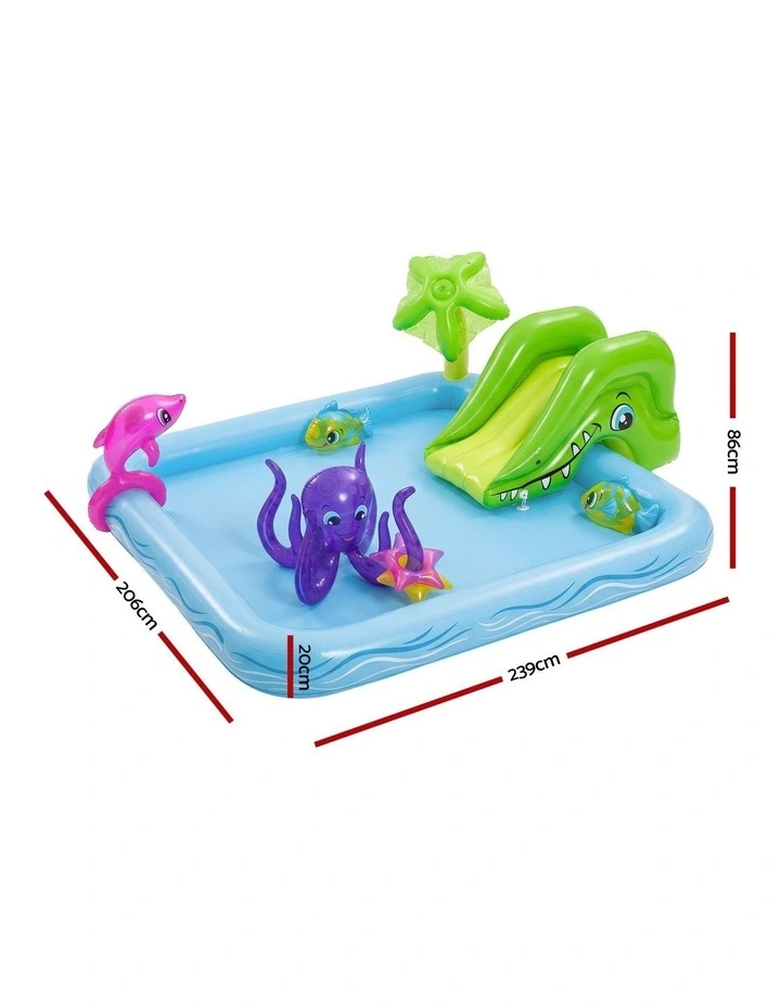 Bestway Kids Pool 239x206x86cm Inflatable Above Ground Play Pools 308L image 2