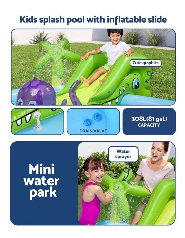 Bestway Kids Pool 239x206x86cm Inflatable Above Ground Play Pools 308L image 4
