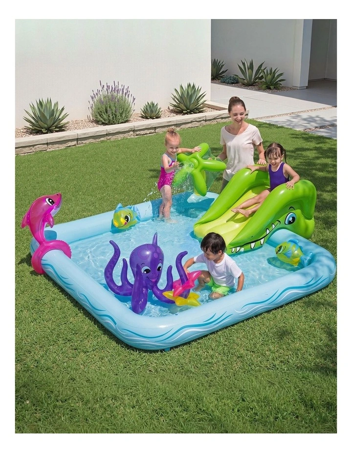Bestway Kids Pool 239x206x86cm Inflatable Above Ground Play Pools 308L image 6