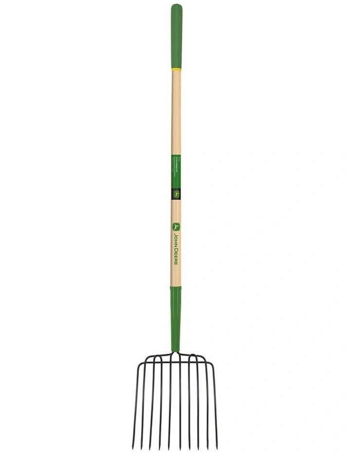 Truper Tools John Deere 10 Tine Manure/Bedding Fork 22.86 cm/9'' Grip image 1