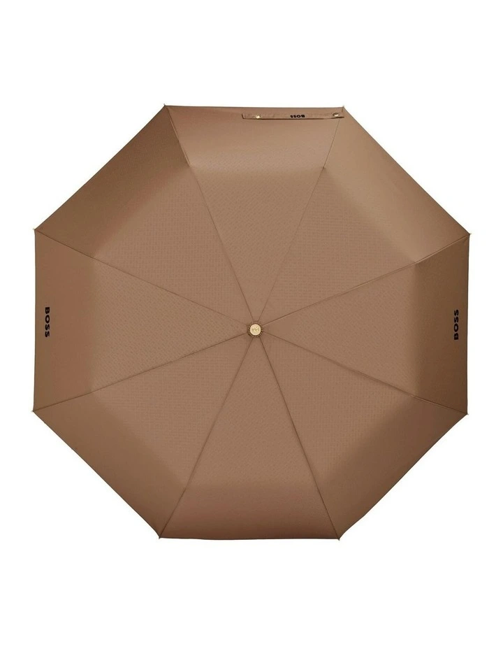Boss Pocket Umbrella Double B Camel image 3