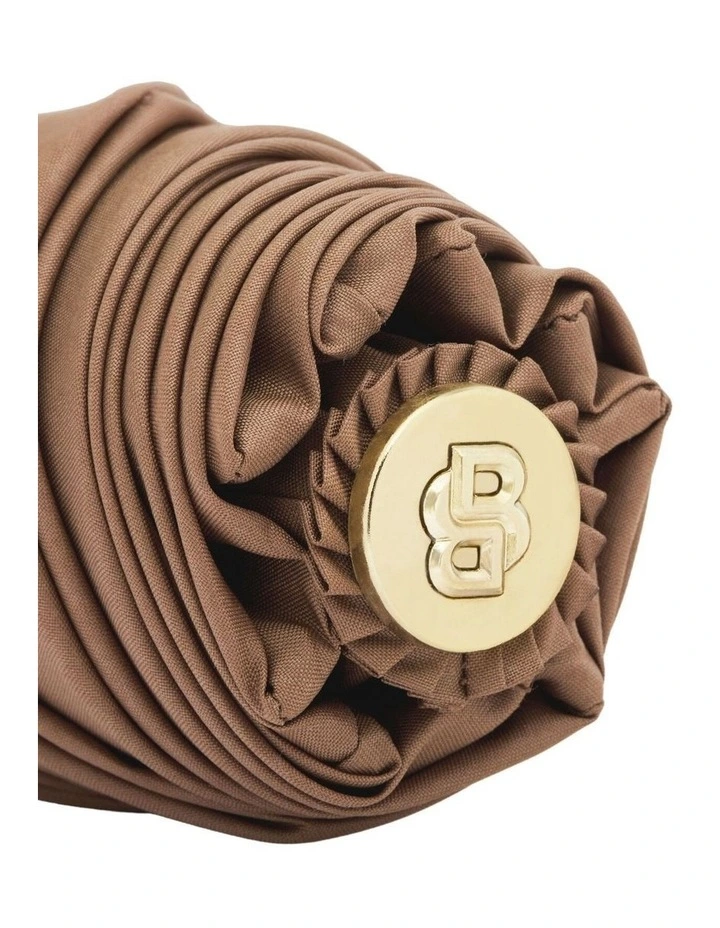 Boss Pocket Umbrella Double B Camel image 6