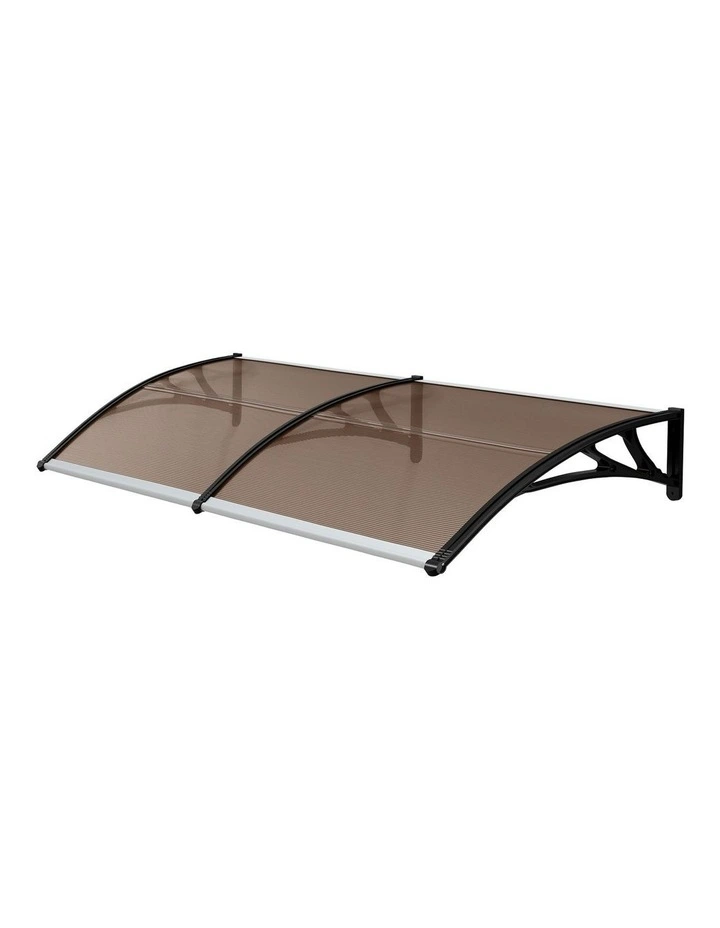 Livsip Window Door Awning Canopy Outdoor Patio Rain Cover Sun Shield 1.17mx3m image 1