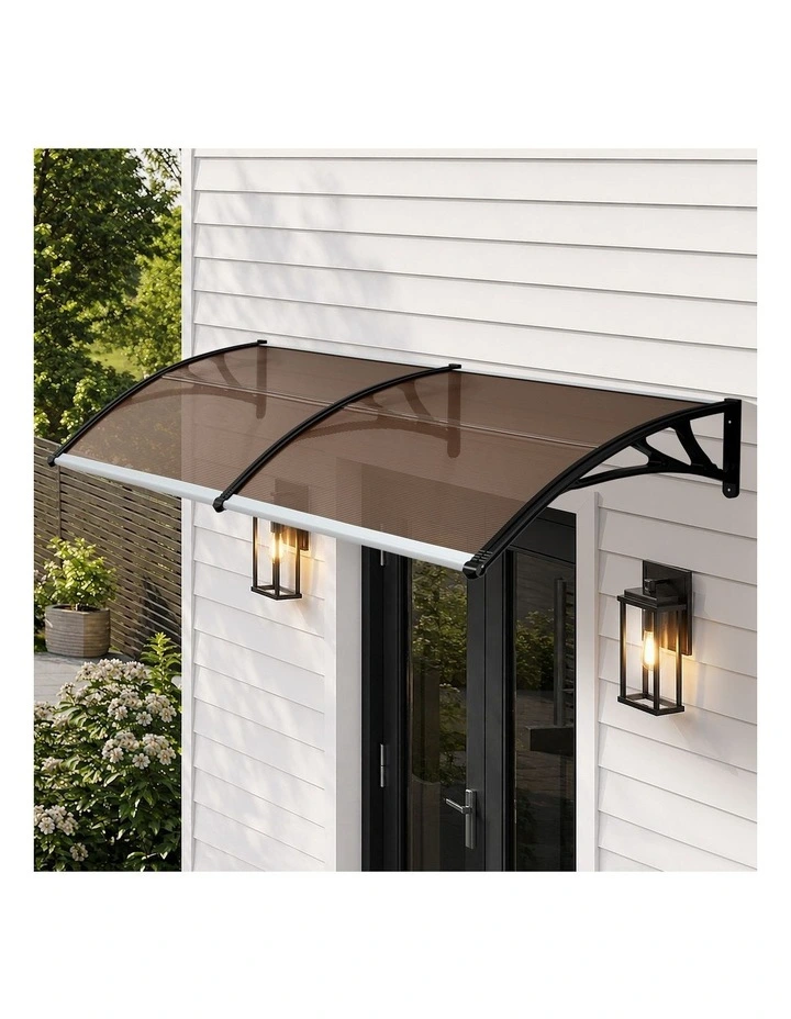 Livsip Window Door Awning Canopy Outdoor Patio Rain Cover Sun Shield 1.17mx3m image 4
