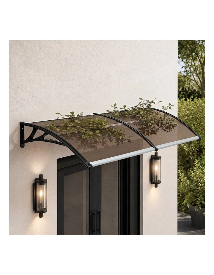 Livsip Window Door Awning Canopy Outdoor Patio Rain Cover Sun Shield 1.17mx3m image 7