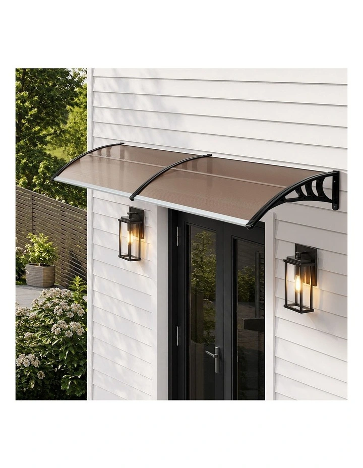 Livsip Window Door Awning Canopy Outdoor Patio Rain Cover Sun Shield 0.76mx3m image 4