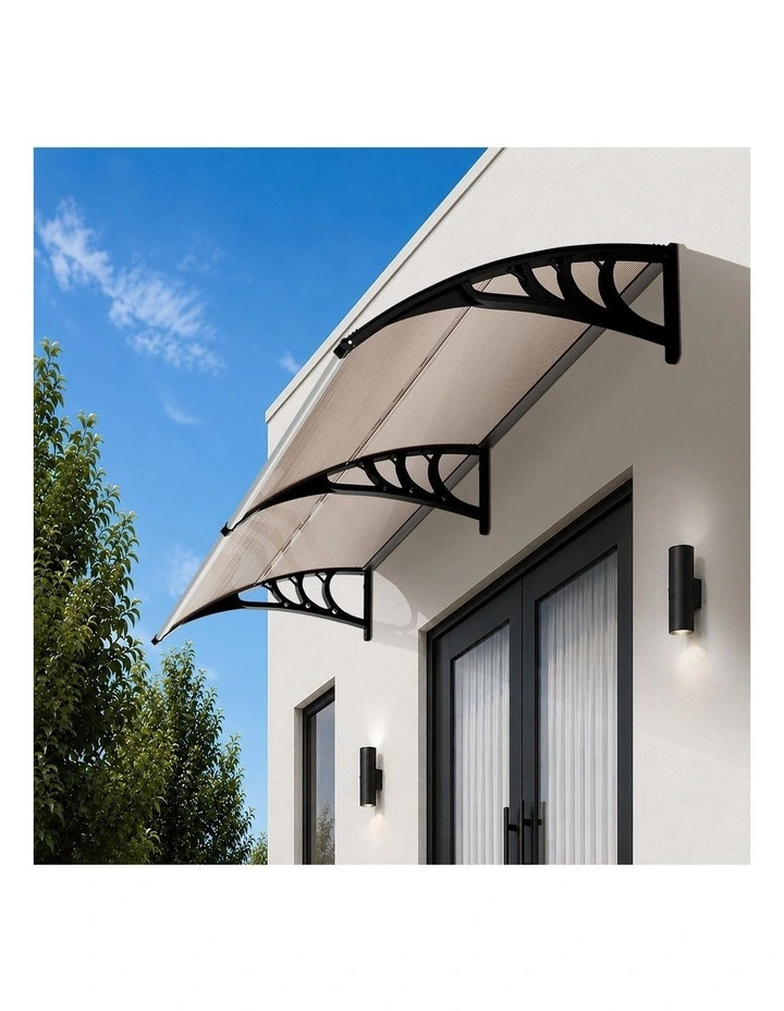 Livsip Window Door Awning Canopy Outdoor Patio Rain Cover Sun Shield 0.76mx3m image 6