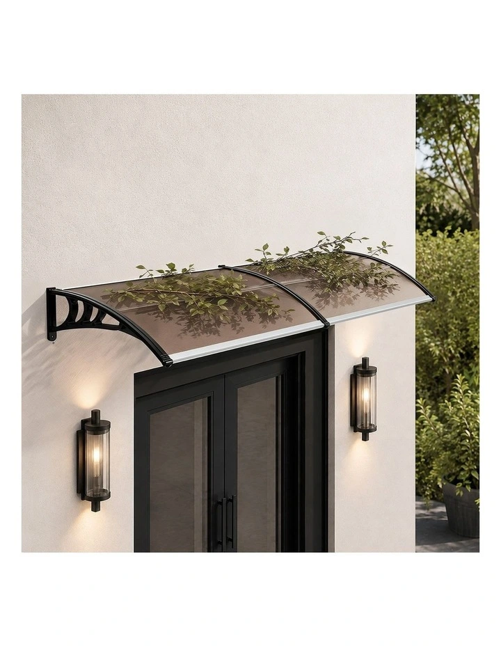 Livsip Window Door Awning Canopy Outdoor Patio Rain Cover Sun Shield 0.76mx3m image 7
