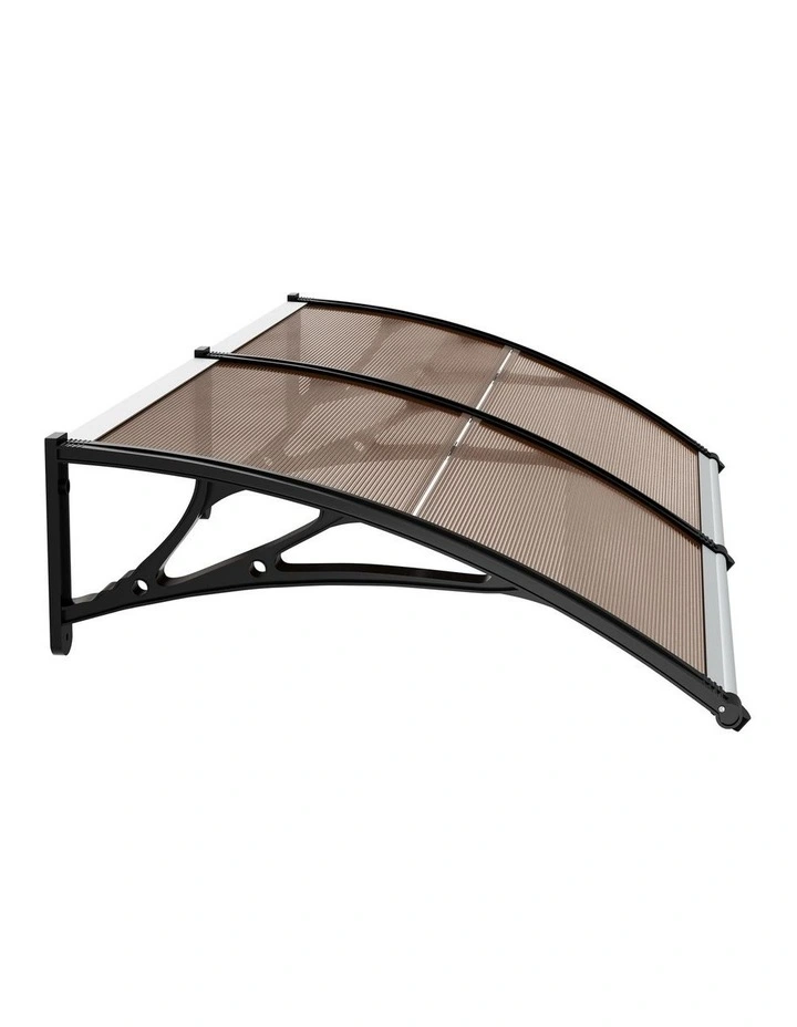 Livsip Window Door Awning Canopy Outdoor Patio Rain Cover Sun Shield 1mx2m image 2