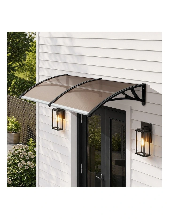 Livsip Window Door Awning Canopy Outdoor Patio Rain Cover Sun Shield 1mx2m image 4