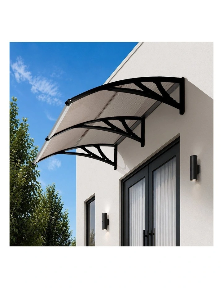 Livsip Window Door Awning Canopy Outdoor Patio Rain Cover Sun Shield 1mx2m image 6