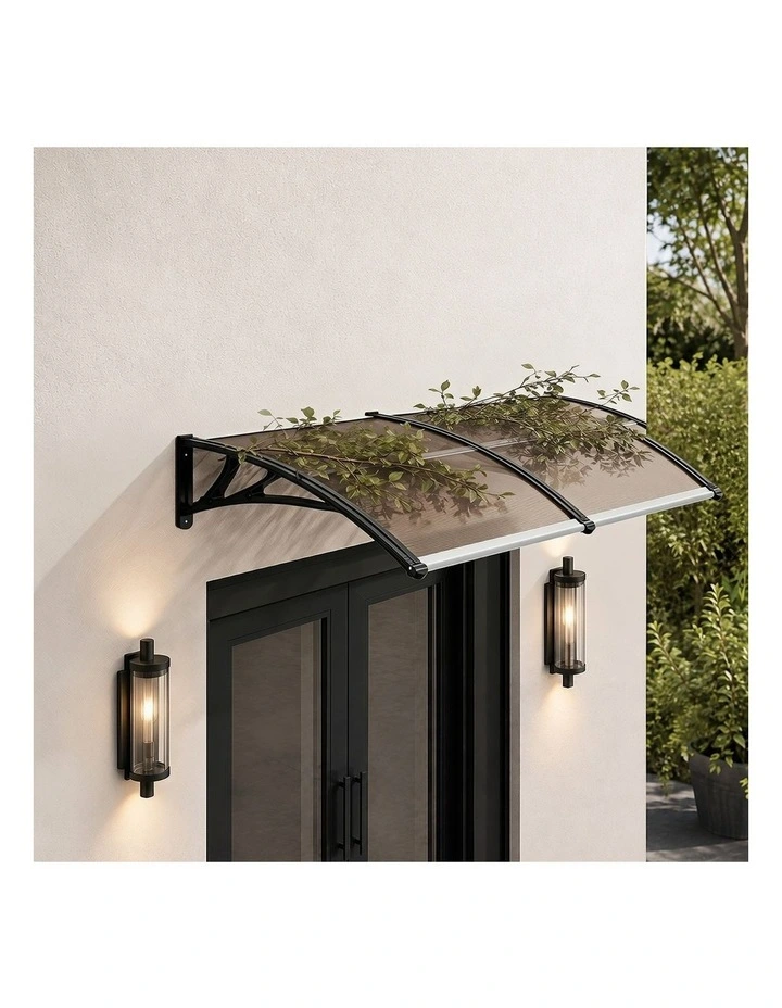 Livsip Window Door Awning Canopy Outdoor Patio Rain Cover Sun Shield 1mx2m image 7