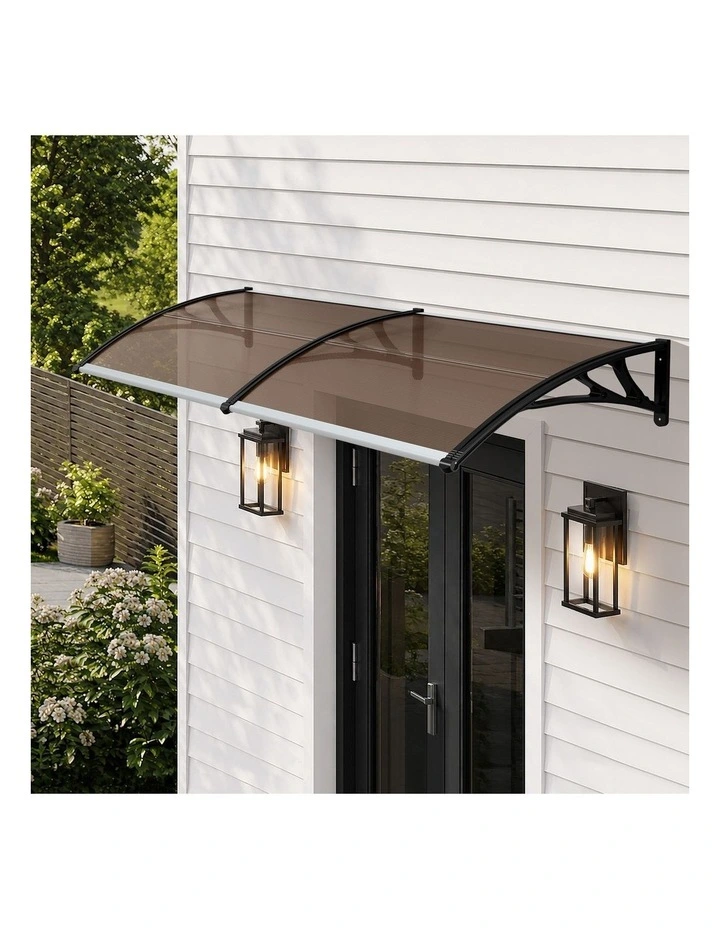 Livsip Window Door Awning Canopy Outdoor Patio Rain Cover Sun Shield 1mx3m image 4