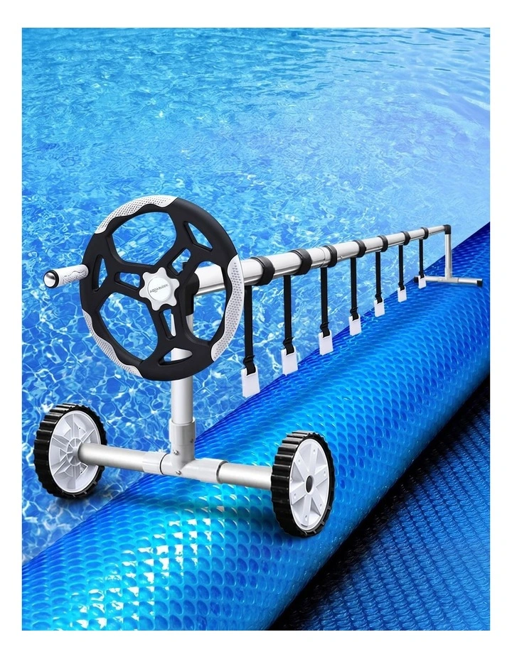 Aqua Buddy 500 Micron 8x4.2m Blue Pool Cover Solar Blanket with 5.5m Roller image 6
