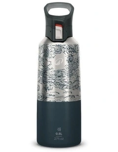 0.8 L insulated stainless steel flask 900 with quick-release cap for hiking