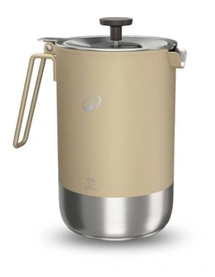 3-in-1 camping portable coffee maker, kettle and teapot, 0.6L to 0.8L, s/steel