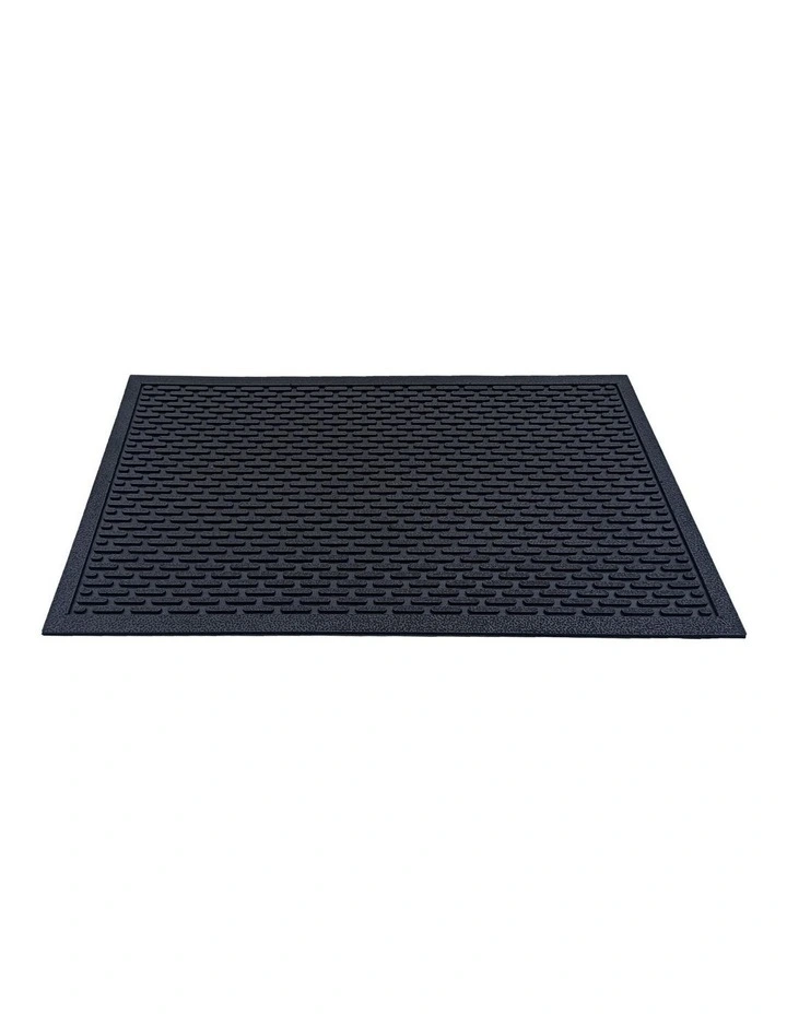 Fab Habitat Capsule Rubber Doormat In Black image 3