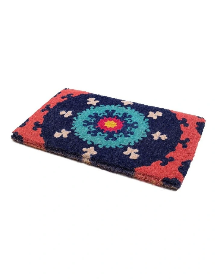 Fab Habitat Suzanni 100% Coir Doormat In Multicolour image 2