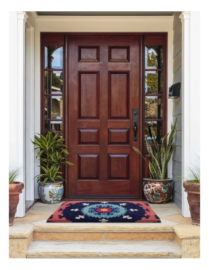 Fab Habitat Suzanni 100% Coir Doormat In Multicolour image 4