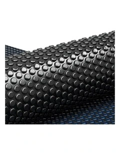 Aqua Buddy Pool Cover 500 Micron 12x6.4m Swimming Pool Solar Blanket Blue Black