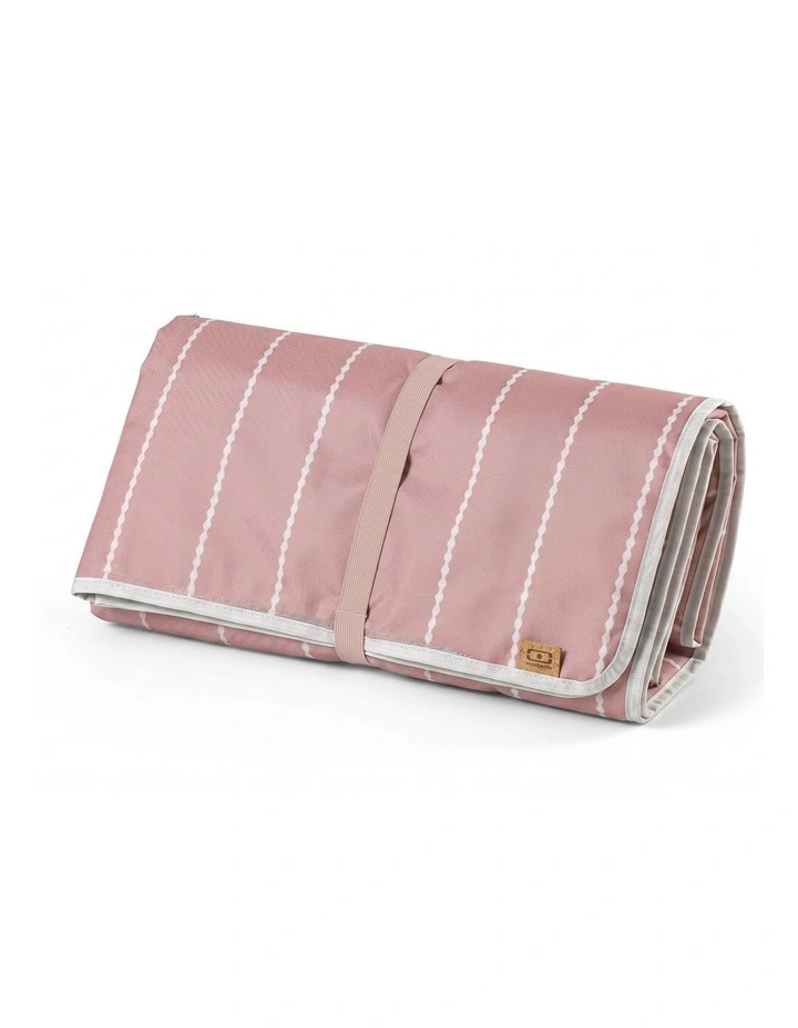 Monbento Waterproof Picnic Blanket for Outdoor Meals - Pink Moka image 1