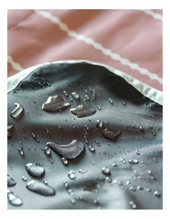 Monbento Waterproof Picnic Blanket for Outdoor Meals - Pink Moka image 3