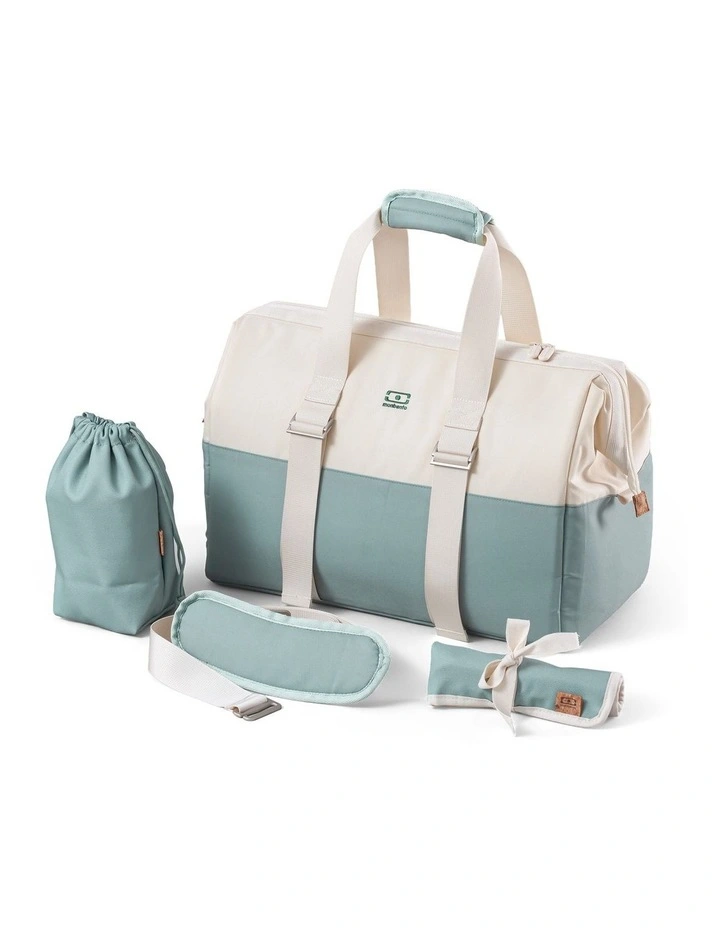 Monbento Escape - The XXL Insulated Bag For All Your Outings - Green Natural image 2