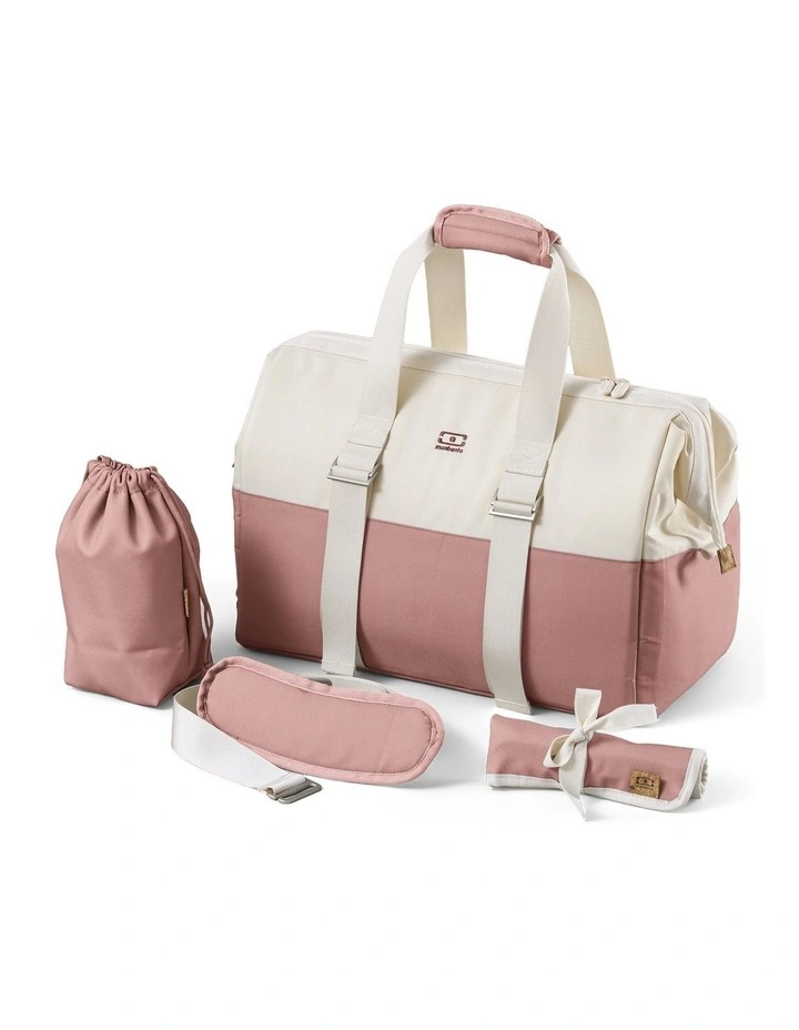 Monbento Escape - The XXL Insulated Bag For All Your Outings - Pink Moka image 2