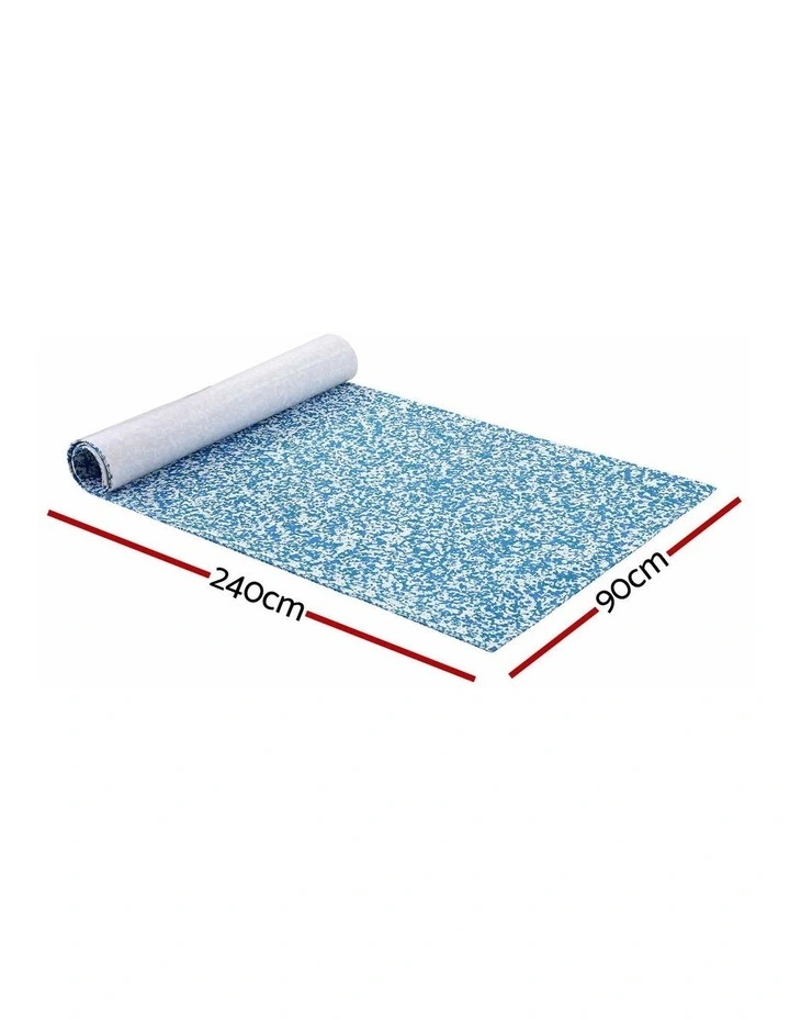Seamanship EVA Foam Boat Flooring Decking Mat 240x90cm 6mm Blue Camo image 2