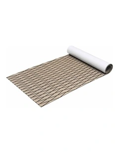 Seamanship EVA Foam Boat Flooring Decking Mat 240x90cm 6mm Diamond Taupe
