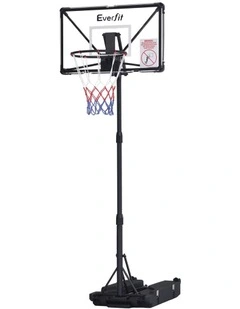 Everfit Foldable Portable Basketball Hoop System Adjustable Full Stand 2.07m