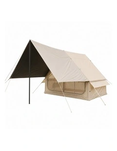 Weisshorn Inflatable A-Frame Tent with Extended Side Awning, Basecamp