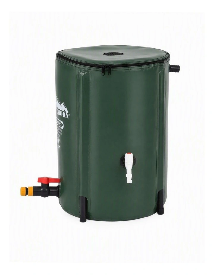 Weisshorn 50L/11gal Collapsible Rain Barrel PVC Water Tank Collection Storage for Garden Irrigation image 3